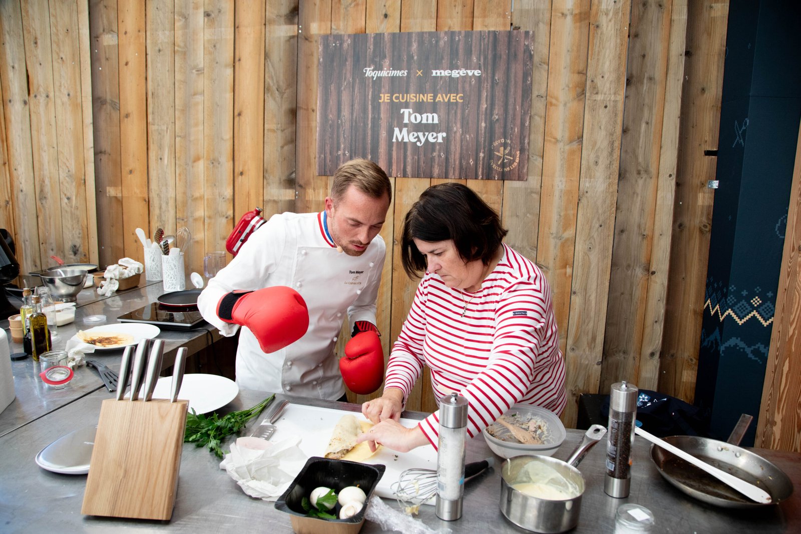 Concours « Je cuisine avec<br>mon boxeur de chef ! »