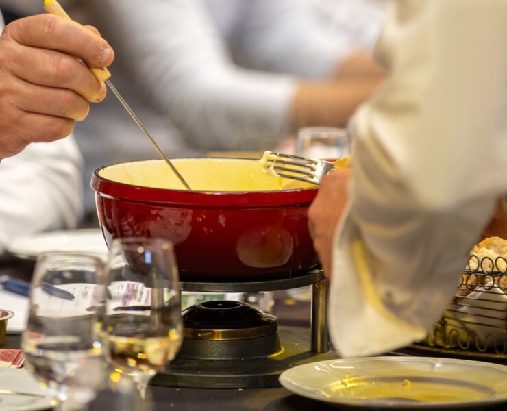Concours de la meilleurefondue de Megève