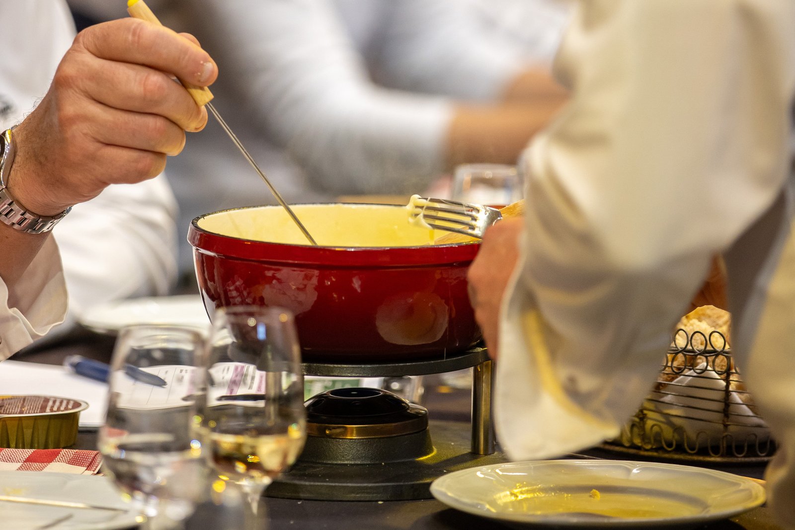 Concours de la meilleure<br>fondue des Alpes